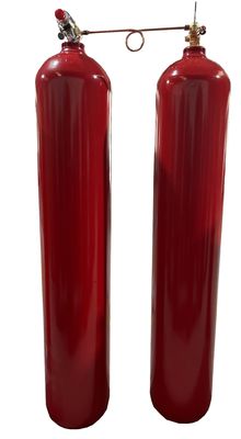 คุณภาพ  Electrically Non-Conductive CO2 Fire System 1448mm CO2 Gas Bottle In Power Room โรงงาน
