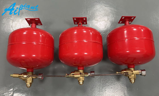 คุณภาพ  Cafss Temperature Control 1.6Mpa FM200 Extinguisher Without Residue For Server Room โรงงาน