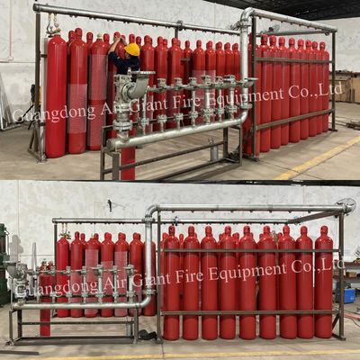 คุณภาพ  Inert Gas Argon IG55 Fire Extinguishing System For Computer Room โรงงาน