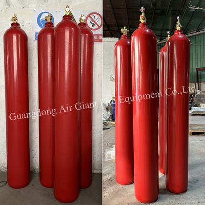 คุณภาพ  Inert Gas Argon IG55 IG100 IG541 Fire Extinguishing System Cylinder โรงงาน