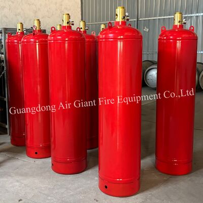 คุณภาพ  FM200 Fire Extinguishing System Cylinder Without Pollution For Computer Room โรงงาน