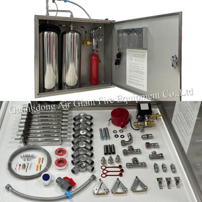 คุณภาพ  Kitchen Fire Suppression System Dedicated Induction Kit โรงงาน