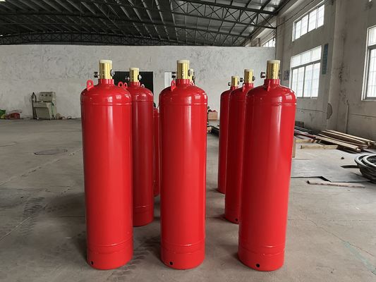 เหล็กกล้าคาร์บอน 4.2MPa FM200 เครื่องดับเพลิงอัตโนมัติ 120L 150L 180L