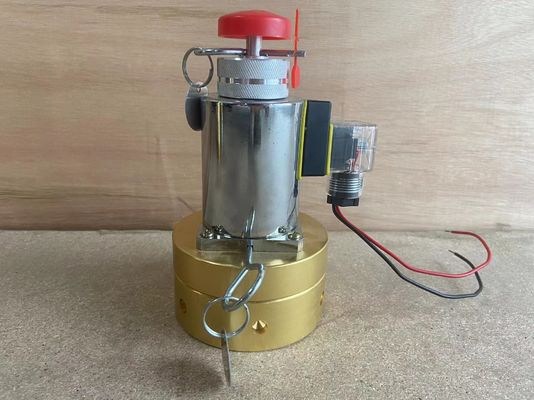Enclosed Flooding FM200 อุปกรณ์ดับเพลิง Solenoid Actuator 90N