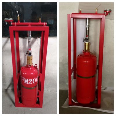 800m² FM200 Fire Suppression System เครื่องดับเพลิงอัตโนมัติ 4.2MPa