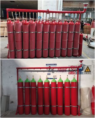 Argonite IG55 Inert Fire Suppression Systems เครื่องดับเพลิงอาร์กอนสำหรับห้อง Anechoic