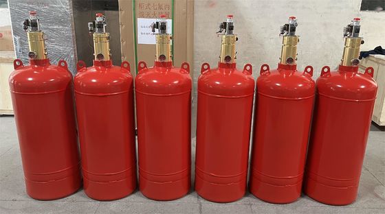 4.2MPa Novec Gas Fire Suppression System เครื่องดับเพลิงแบบแขวน