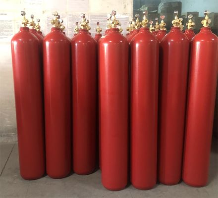 ถังแก๊สไนโตรเจน IG100 Argonite ระบบดับเพลิง 80L 140L