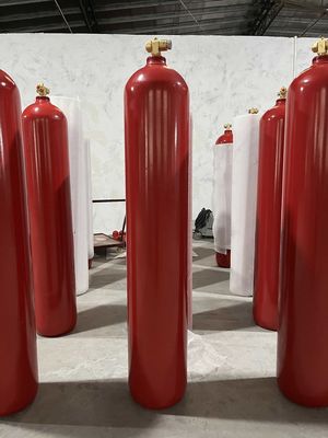 70Ltr CO2 Fire Suppression System CO2 Cylinders 42kg ในห้องคอมพิวเตอร์