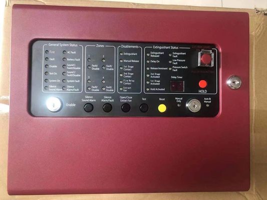 Fm200 อุปกรณ์ดับเพลิงระบบแก๊ส 50Hz 60Hz แผงควบคุมสัญญาณเตือนไฟไหม้