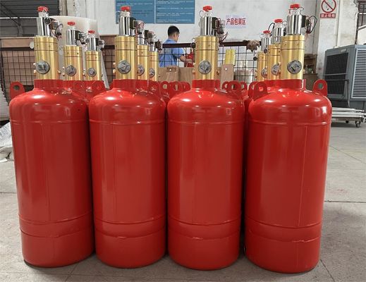 เครื่องดับเพลิง 2.5Mpa HFC 227ea FM200 สำหรับศูนย์ข้อมูล