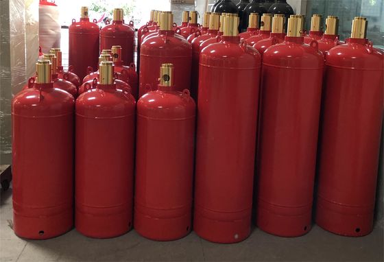 120ltr 150ltr 180ltr FM200 ระบบแก๊สห้องเซิร์ฟเวอร์ดับเพลิง