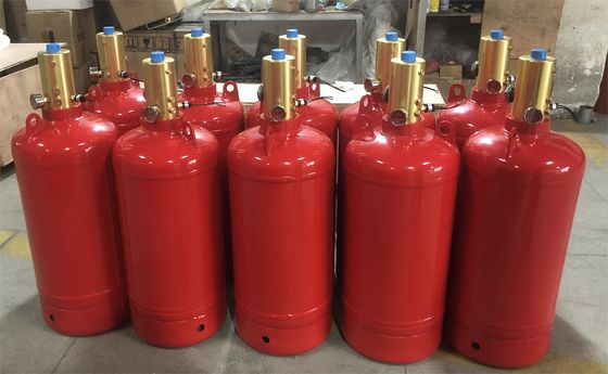 ระบบดับเพลิงอัตโนมัติ FM 200 Cylinders ในห้อง UPS