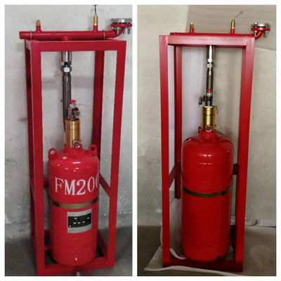 ระบบดับเพลิง FM200 คุณภาพสูง ปราศจากมลพิษสำหรับเก็บถาวร