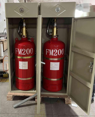 เครื่องดับเพลิง 2.5Mpa Hfc 227ea โดยไม่มีสารตกค้างสำหรับห้องเซิร์ฟเวอร์