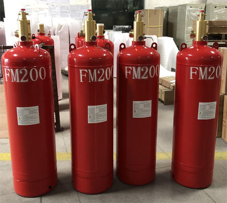 ถังดับเพลิง FM200 หุ้มฉนวน 100L 106L 120L ในห้องเซิร์ฟเวอร์