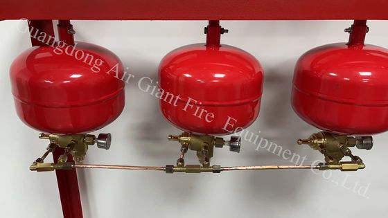 cafss 30L 1.6Mpa เครื่องดับเพลิง FM200 ไม่มีเศษเหลือสําหรับพิพิธภัณฑ์