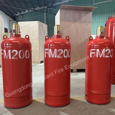 ซิลินเดอร์สําหรับระบบดับเพลิง FM200 ที่แยกกันโดยไม่ต้องปนเปื้อน ห้องพลังงาน