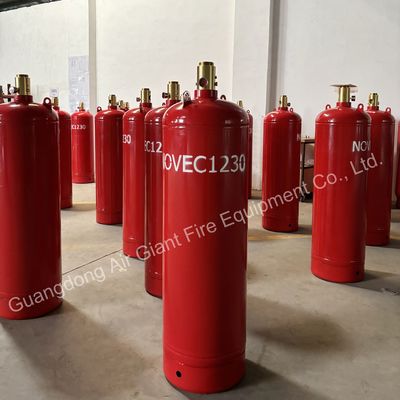 Cylinder For Non Corrosive Novec1230 Fire Suppression System For Server Room