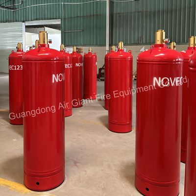 ซิลินเดอร์ที่กําหนดเองของระบบดับเพลิงที่ไม่เกรี้ยว Novec1230