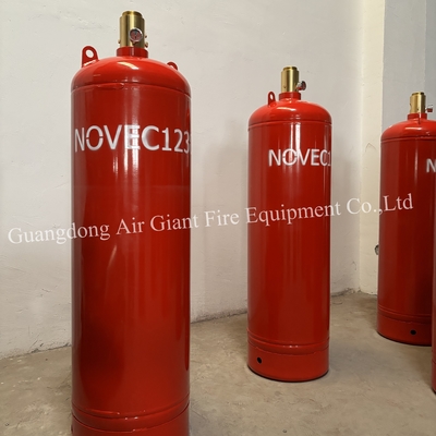 Novec 1230 กระปุกแก๊ส 4.2MPa สําหรับการดับไฟโทรคมนาคม