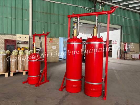 ระบบแก๊ส FM200 ไม่มีมลพิษ สําหรับห้อง UPS